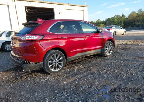 2018 Ford Edge Titanium from USA, damaged, VIN 2FMPK3K8XJBC57885